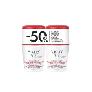 VICHY DEODORANT STRESS RESIST ROLL-ON DUOPACK 2X50ML