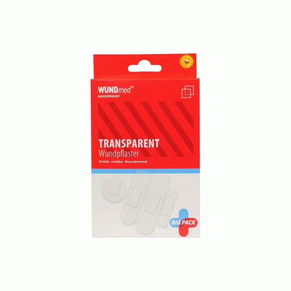 WUNMED TRANSPARENT FLASTER A50