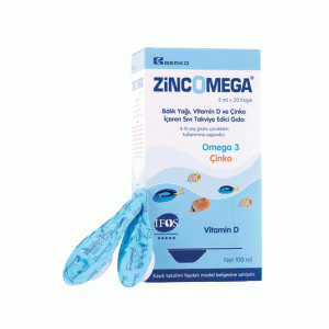 ZINCOOMEGA TEČ.DODATAK PREHRANI 20X5ML
