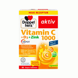 DOPPEL HERZ AKTIV VITAMIN C 1000+D3+ZN TBL A30