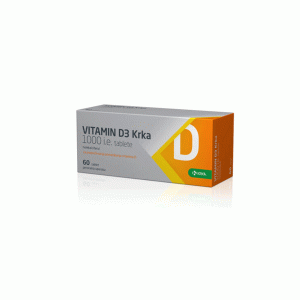 VITAMIN D3 KRKA 60X1000 I.J.