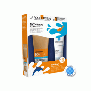 LA ROCHE-POSAY PAKET ANTHELIOS HIDR MLIJEKO SPF 50+ LIPIKAR BAUME