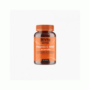 BIVITS VITAMIN C 1000 ACEROLA TBL A60