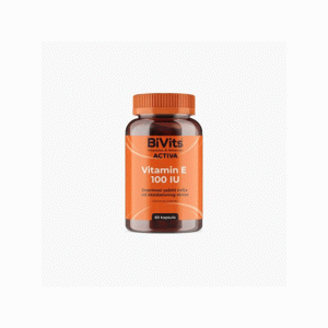 BIVITS VITAMIN E CAPS 60X100IU